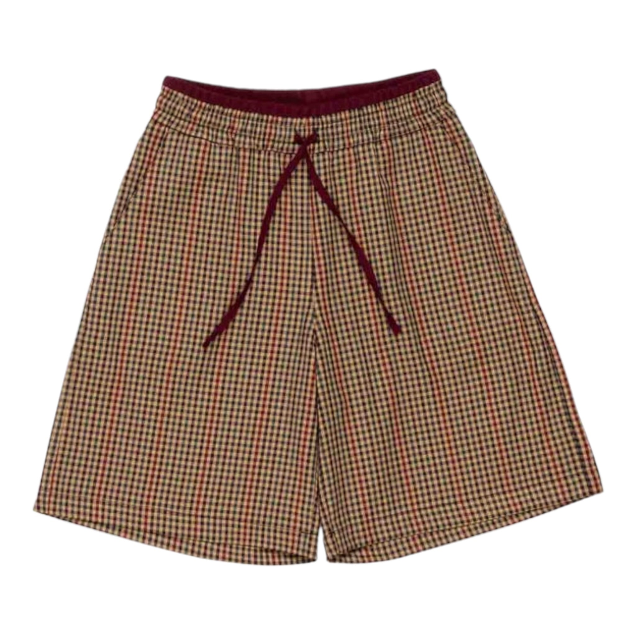 Lu Lu By Miss Grant Short tinta unita con Fantasia A Quadri Beige per Bambina LL3810 BEIGE LU LU BY MISS GRANT 
