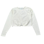 Lu Lu By Miss Grant Maglia tinta unita Bianco per Bambina LL3869 BIANCO LU LU BY MISS GRANT 