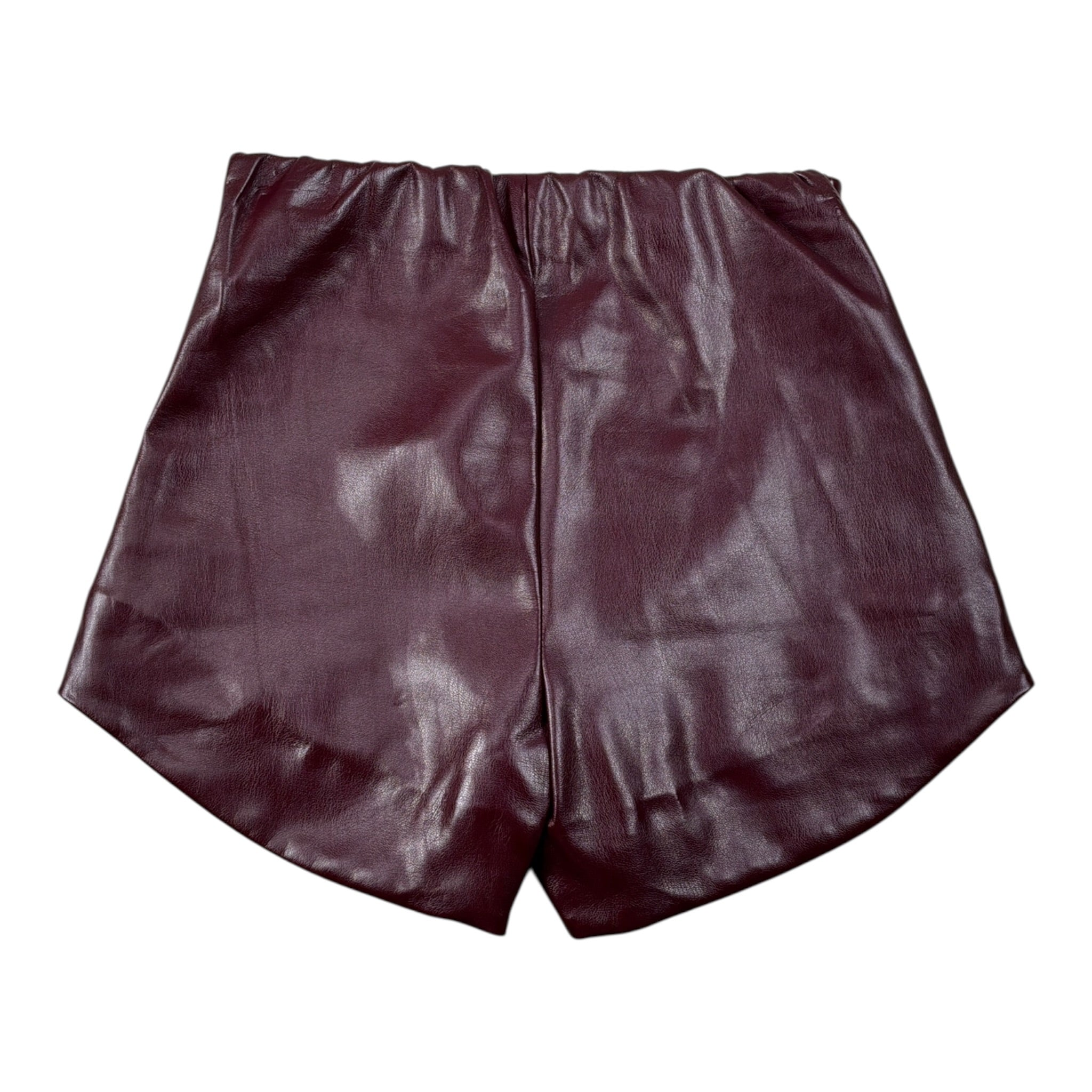 Lu Lu By Miss Grant Short Ecopelle tinta unita Bordeaux per Bambina LL3934X BORDEAUX LU LU BY MISS GRANT 