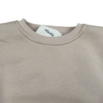 Lu Lu By Miss Grant Felpa Xhiusa Girocollo tinta unita Beige per Bambina LL3949 BEIGE LU LU BY MISS GRANT 
