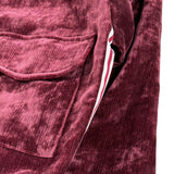 Lu Lu By Miss Grant Felpa tinta unita con Zip In Camoscio Bordeaux per Bambina LL3958X BORDEAUX LU LU BY MISS GRANT 