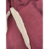 Lu Lu By Miss Grant Felpa tinta unita con Cappuccio Bordeaux per Bambina LL3960 BORDEAUX LU LU BY MISS GRANT 