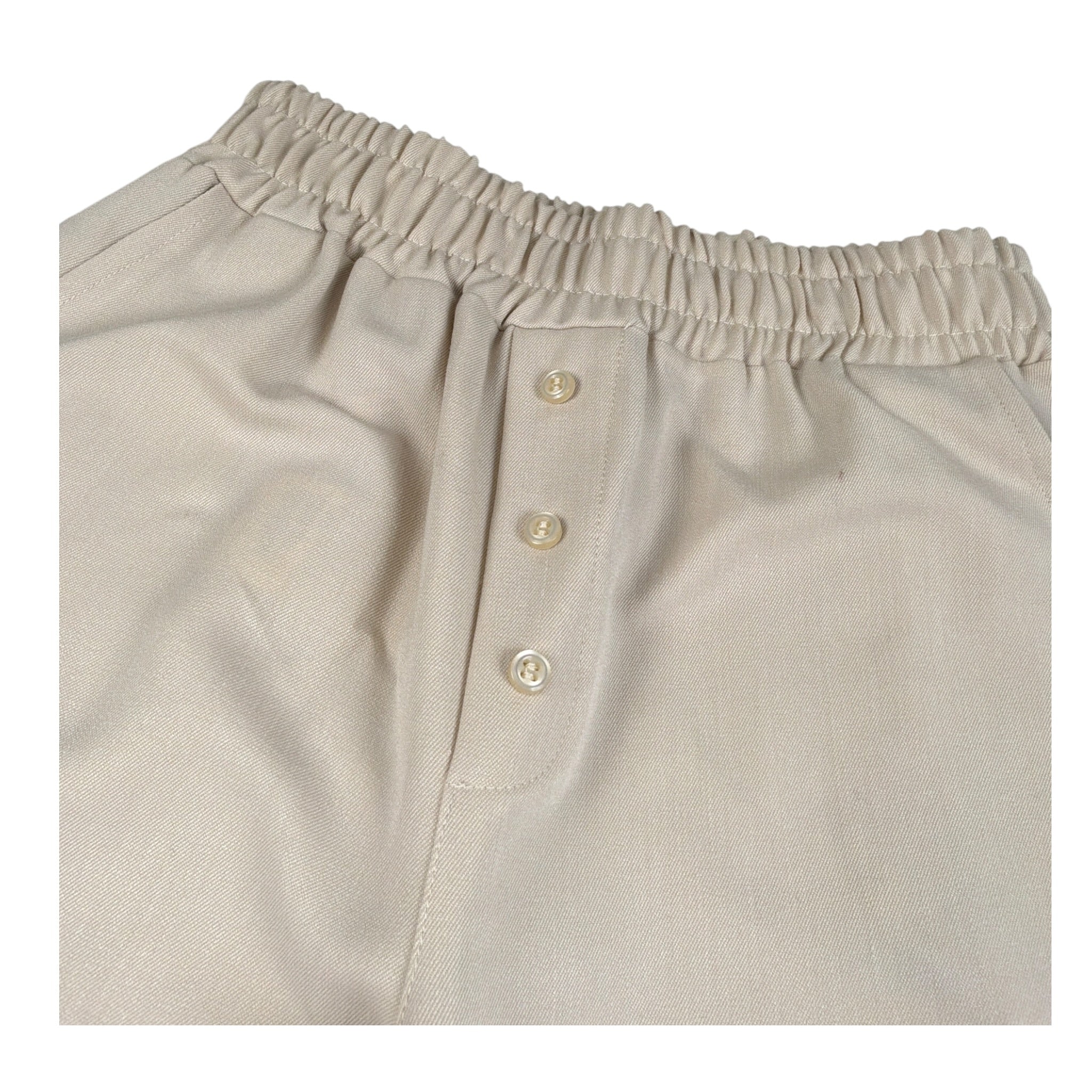 Lu Lu By Miss Grant Pantalone tinta unita Modello Palazzo Beige per Bambina LL3965 BEIGE LU LU BY MISS GRANT 