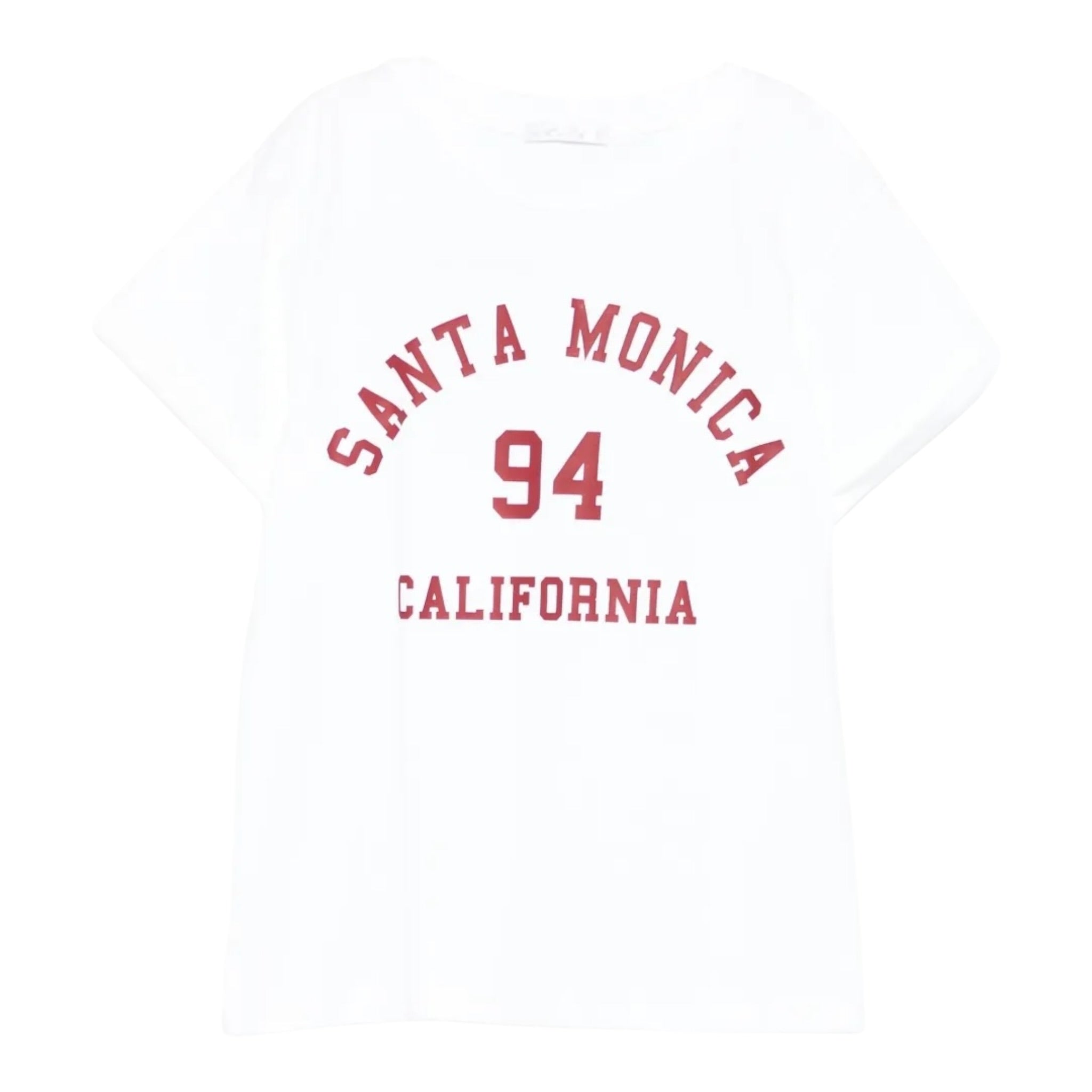 Lu Lu By Miss Grant T-Shirt tinta unita con Stampa Bianco per Bambina LL3968 BIANCO LU LU BY MISS GRANT 