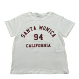 Lu Lu By Miss Grant T-Shirt tinta unita con Stampa Bianco per Bambina LL3968X BIANCO LU LU BY MISS GRANT 