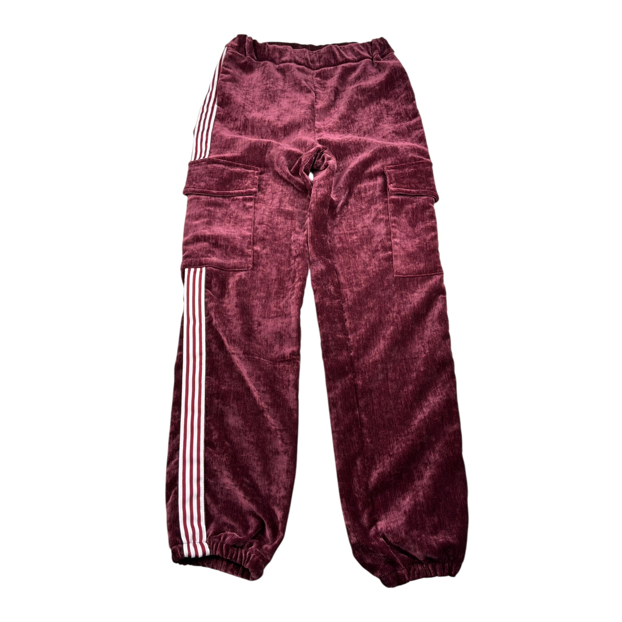 Lu Lu By Miss Grant Pantalone tinta unita In Camoscio Bordeaux per Bambina LL3980 BORDEAUX LU LU BY MISS GRANT 