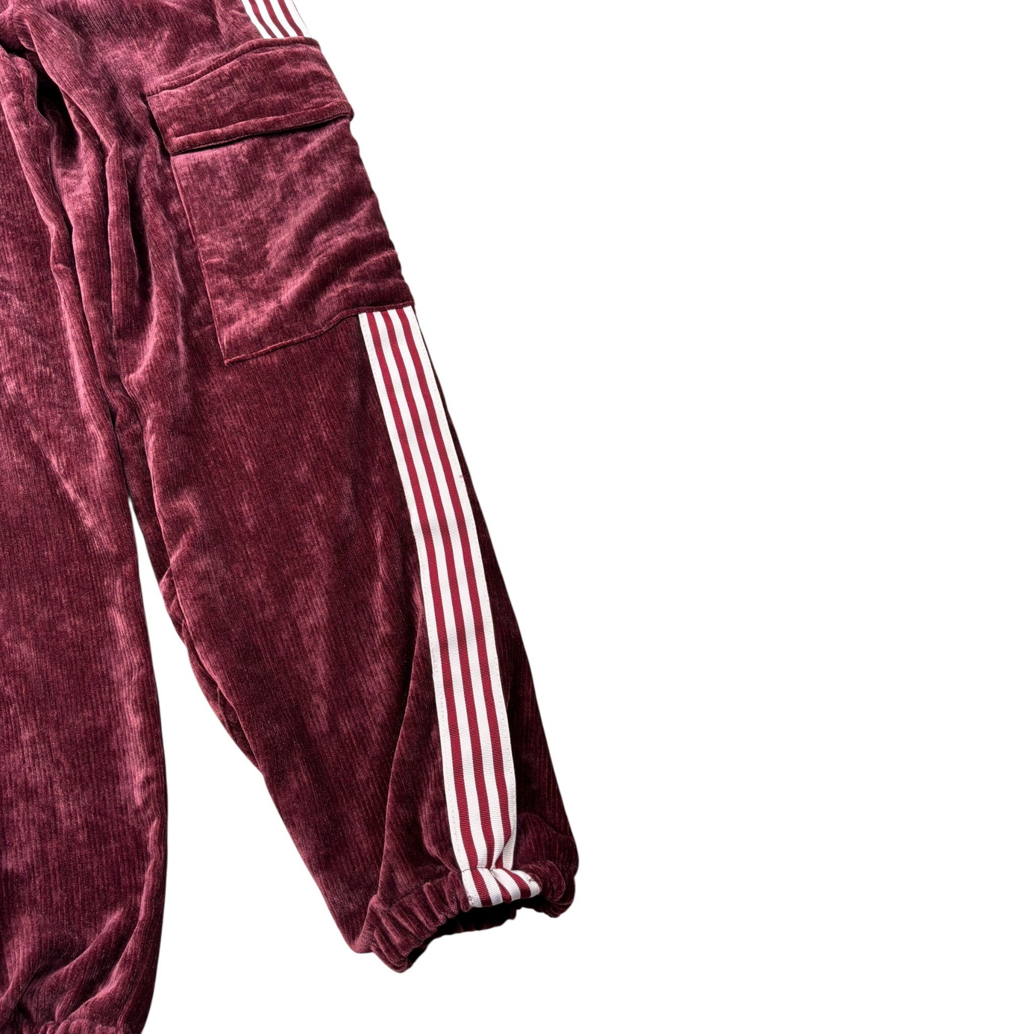 Lu Lu By Miss Grant Pantalone tinta unita In Camoscio Bordeaux per Bambina LL3980X BORDEAUX LU LU BY MISS GRANT 