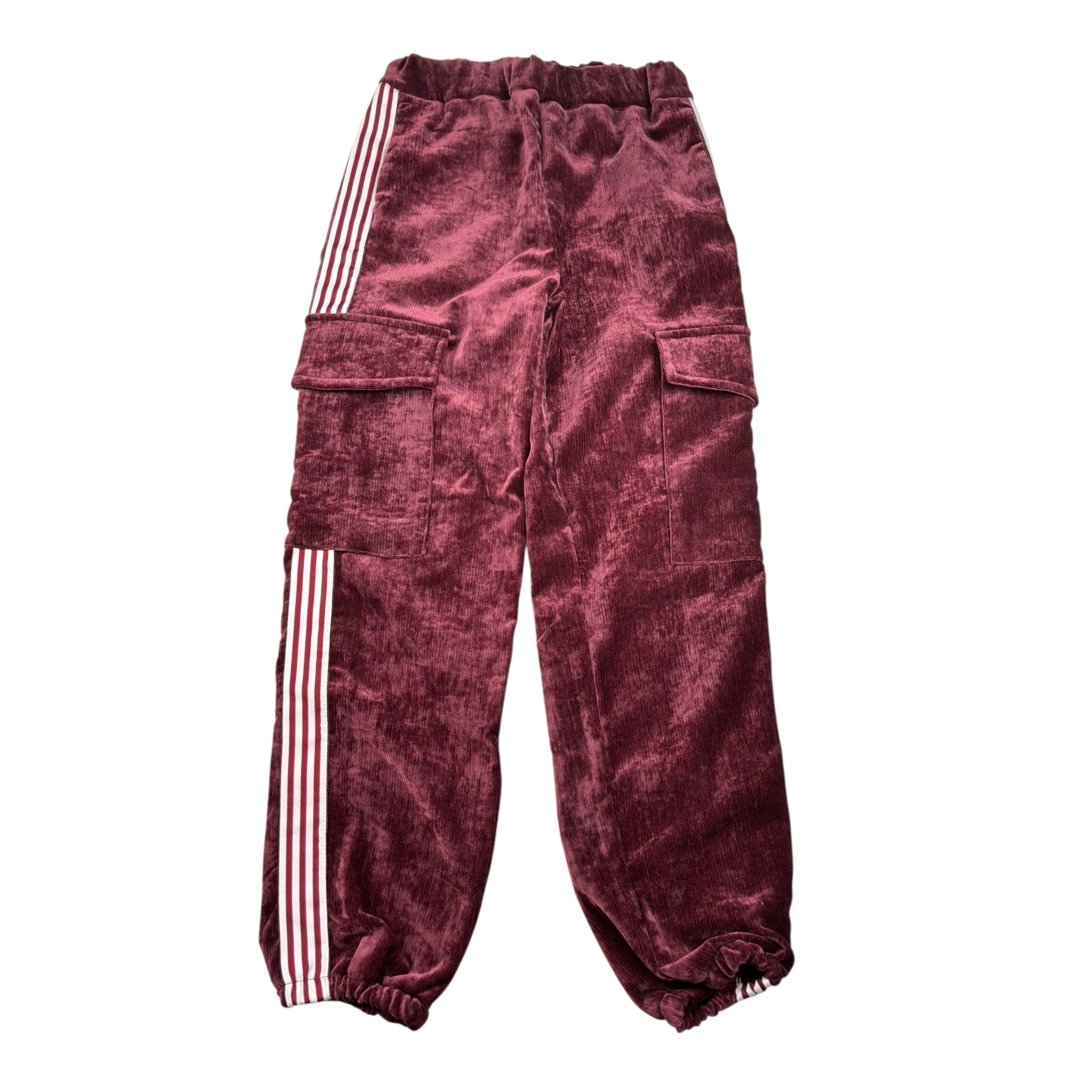 Lu Lu By Miss Grant Pantalone tinta unita In Camoscio Bordeaux per Bambina LL3980XX BORDEAUX LU LU BY MISS GRANT 