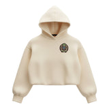 Lu Lu By Miss Grant Felpa tinta unita con Applicazione Panna per Bambina LL3983 PANNA LU LU BY MISS GRANT 