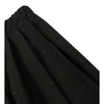 Lu Lu By Miss Grant Gonna tinta unita con Brillantini Nero per Bambina LL3989 NERO LU LU BY MISS GRANT 