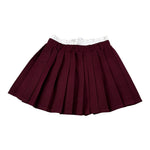 Lu Lu By Miss Grant Gonna tinta unita con Elastico In Vita Bordeaux per Bambina LL3996 BORDEAUX LU LU BY MISS GRANT 