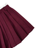 Lu Lu By Miss Grant Gonna tinta unita con Elastico In Vita Bordeaux per Bambina LL3996 BORDEAUX LU LU BY MISS GRANT 