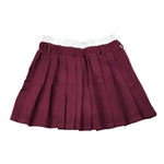 Lu Lu By Miss Grant Gonna tinta unita con Elastico In Vita Bordeaux per Bambina LL3996X BORDEAUX LU LU BY MISS GRANT 