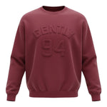 Lu Lu By Miss Grant Felpa tinta unita con Stampa Bordeaux per Bambina LL3997 BORDEAUX LU LU BY MISS GRANT 