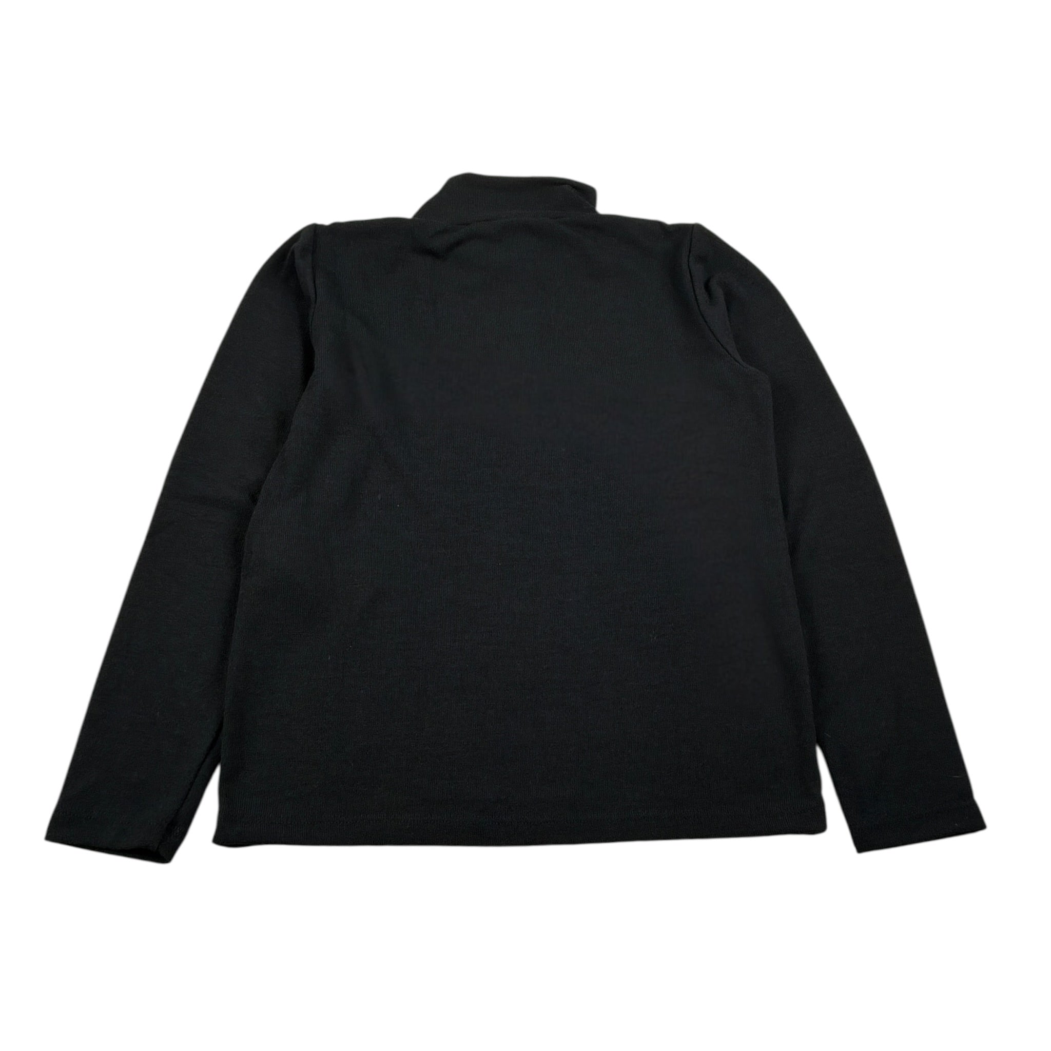 Lu Lu By Miss Grant Maglia tinta unita Mezzo Collo Nero per Bambina LL4021 NERO LU LU BY MISS GRANT 