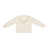 Lu Lu By Miss Grant Felpa tinta unita con Cappuccio Panna per Bambina LL4045 PANNA LU LU BY MISS GRANT 