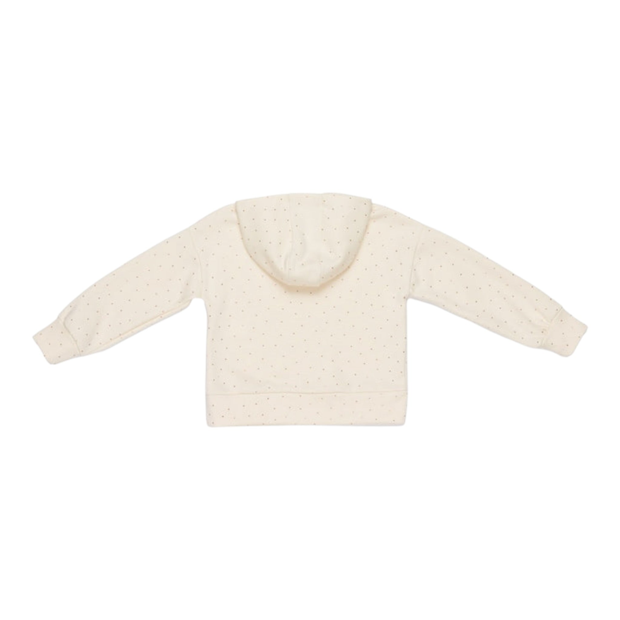 Lu Lu By Miss Grant Felpa tinta unita con Cappuccio Panna per Bambina LL4045 PANNA LU LU BY MISS GRANT 