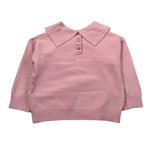 U+È Maglia tinta unita con Colletto Rosa per Neonata UE1047 ROSA U+è 