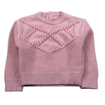 U+È Maglia Girocollo tinta unita Rosa per Neonata UE1510 ROSA U+è 