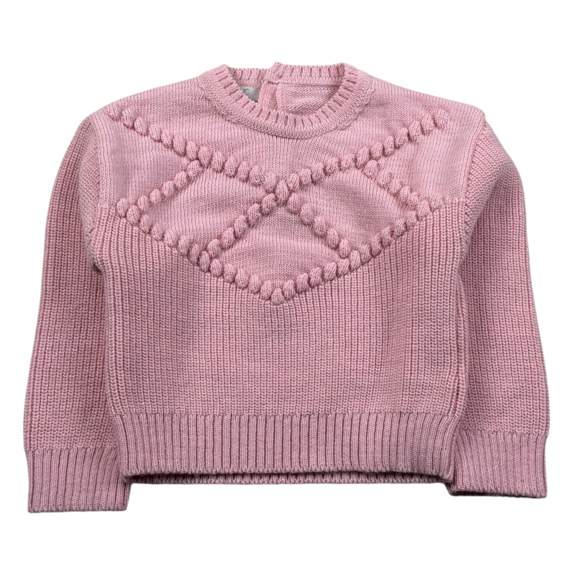 U+È Maglia Girocollo tinta unita Rosa per Neonata UE1510 ROSA U+è 