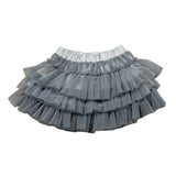 U+È Gonna tinta unita con Tulle Grigio per Neonata UE1602 GRIGIO U+è 