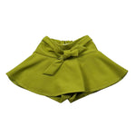 U+È Short tinta unita con Elastico In Vita Verde per Bambina UE1647J VERDE U+è 