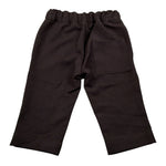 U+È Pantalone tinta unita con Elastico In Vita Marrone per Neonato UEM0421 MARRONE U+è 