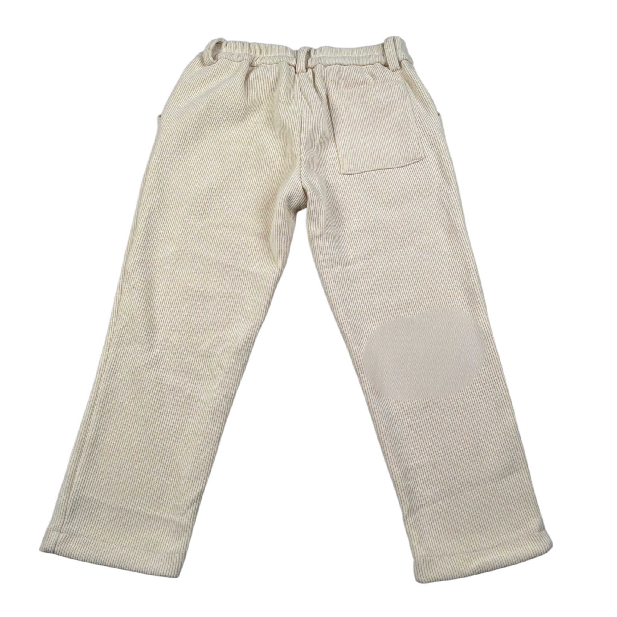 M+E' Pantalone tinta unita con Elastico In Vita Beige per Neonato UEM0610N BEIGE M+E' 