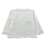 M+E' Shirt Girocollo tinta unita con Ricami Panna per Neonato UEM0620N PANNA M+E' 