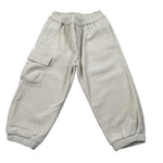 M+E' Pantalone tinta unita con Wlastico In Vita Beige per Neonato UEM0623N BEIGE M+E' 
