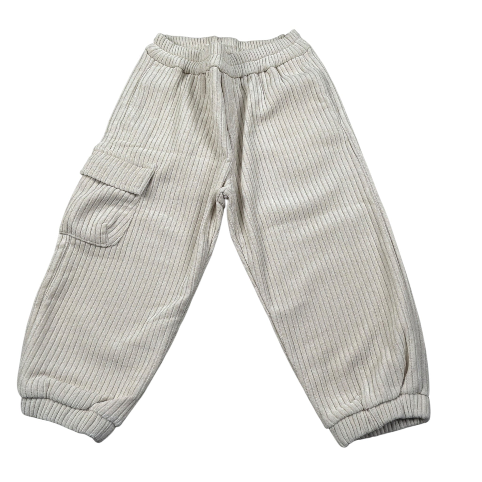 M+E' Pantalone tinta unita con Wlastico In Vita Beige per Neonato UEM0623N BEIGE M+E' 
