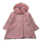Mac Ilusion Cappotto tinta unita con Cappuccio Rosa per Neonata 8697HH ROSA MAC  ILUSION 