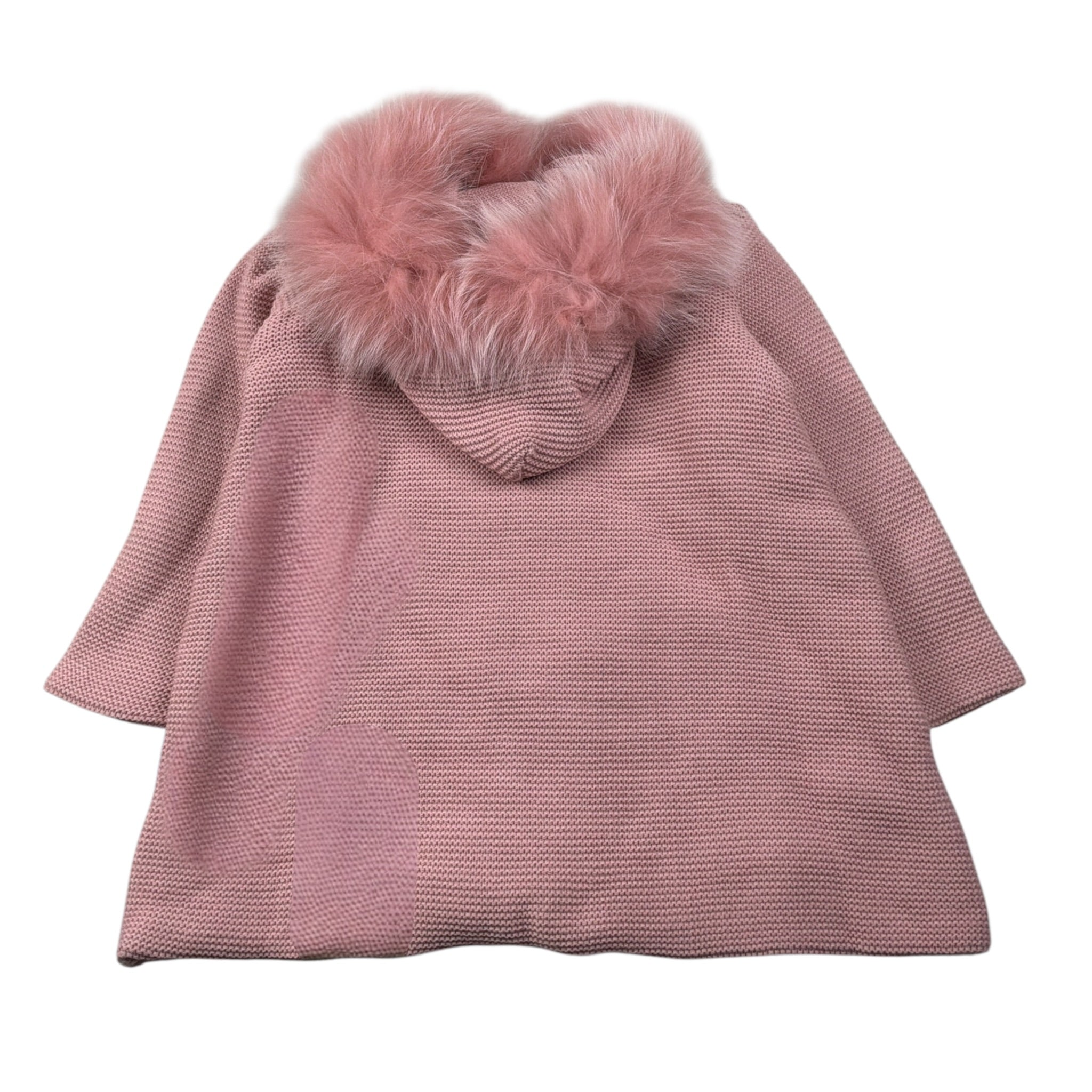 Mac Ilusion Cappotto tinta unita con Cappuccio Rosa per Neonata 8697HH ROSA MAC  ILUSION 