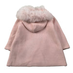Mac Ilusion Cappotto tinta unita con Cappuccio Rosa per Neonata 8697H ROSA MAC  ILUSION 