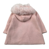 Mac Ilusion Cappotto tinta unita con Cappuccio Rosa per Neonata 8697H ROSA MAC  ILUSION 