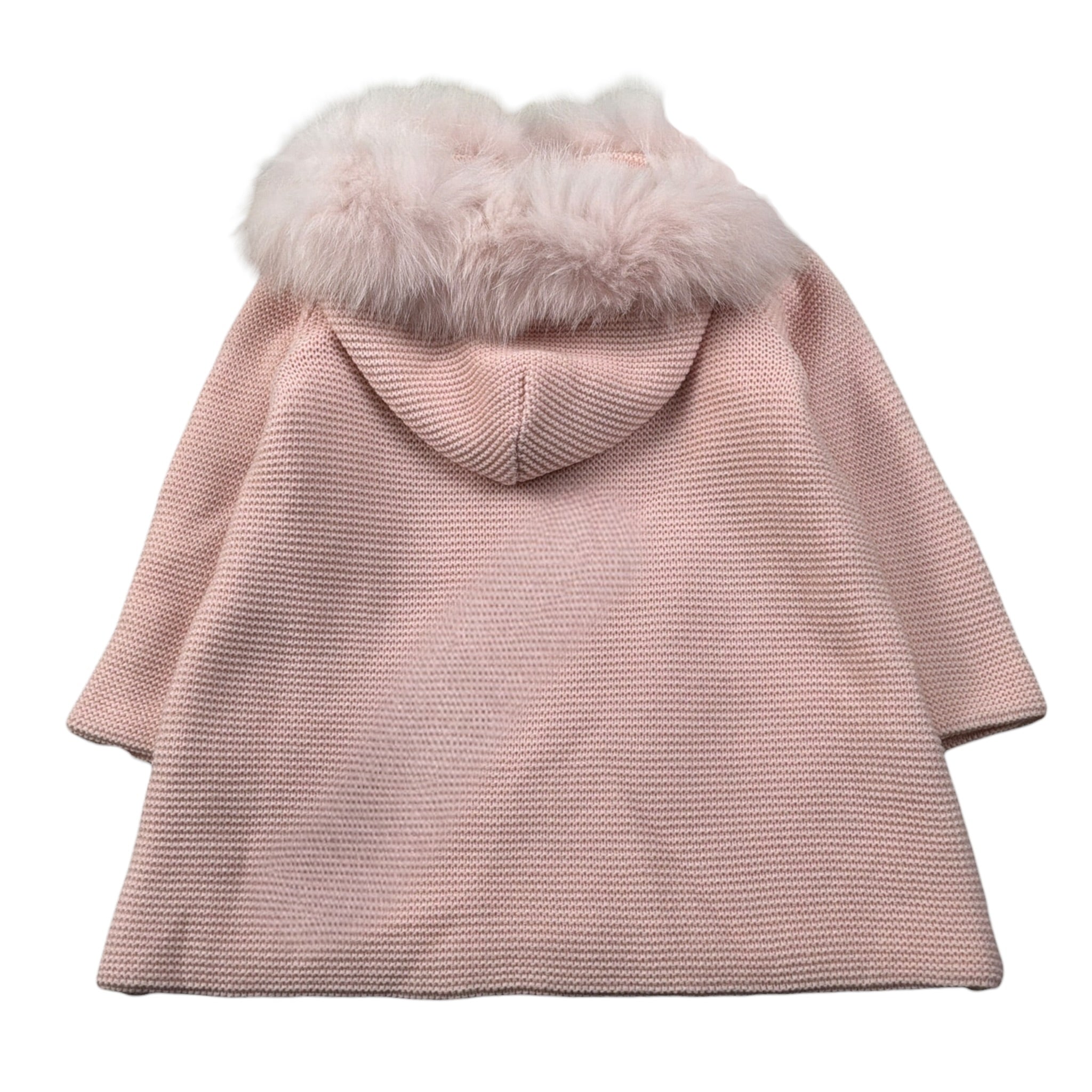 Mac Ilusion Cappotto tinta unita con Cappuccio Rosa per Neonata 8697H ROSA MAC  ILUSION 