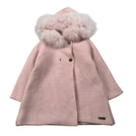 Mac Ilusion Cappotto tinta unita con Cappuccio Rosa per Neonata 8697H ROSA MAC  ILUSION 