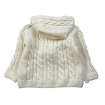 Maglifici Di Verona Cardigan tinta unita con Cappuccio Panna per Neonato 045207 PANNA MAGLIFICI DI VERONA 