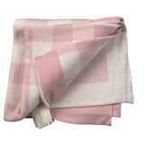 Maglifici Di Verona Coperta Bicolore con Stampa Bianco/Rosa per Neonata 045217 BIANCO/ROSA MAGLIFICI DI VERONA 