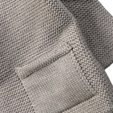 Maglifici Di Verona Cardigan tinta unita con Cappuccio Fango per Neonato 045223 FANGO MAGLIFICI DI VERONA 