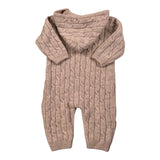 Maglifici Di Verona Pagliaccetto tinta unita con Cappuccio Beige per Neonato 045272 BEIGE MAGLIFICI DI VERONA 