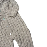 Maglifici Di Verona Pagliaccetto tinta unita con Cappuccio Beige per Neonato 045272 BEIGE MAGLIFICI DI VERONA 