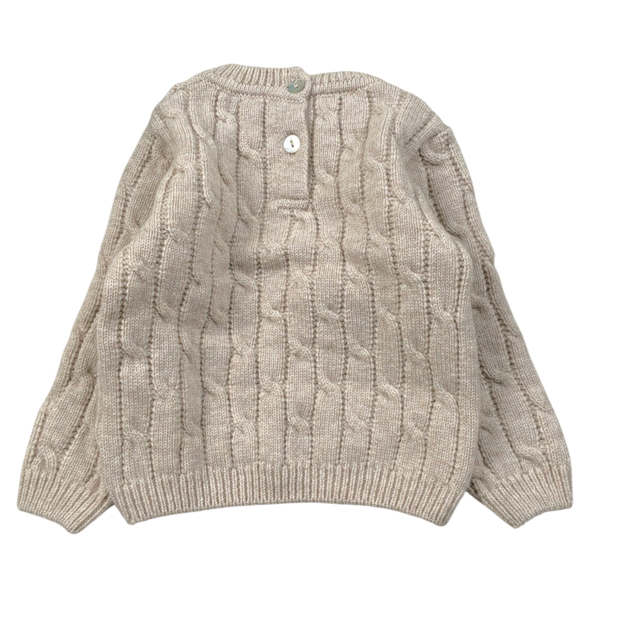 Maglifici Di Verona Maglia tinta unita Beige per Neonato 045278 BEIGE MAGLIFICI DI VERONA 