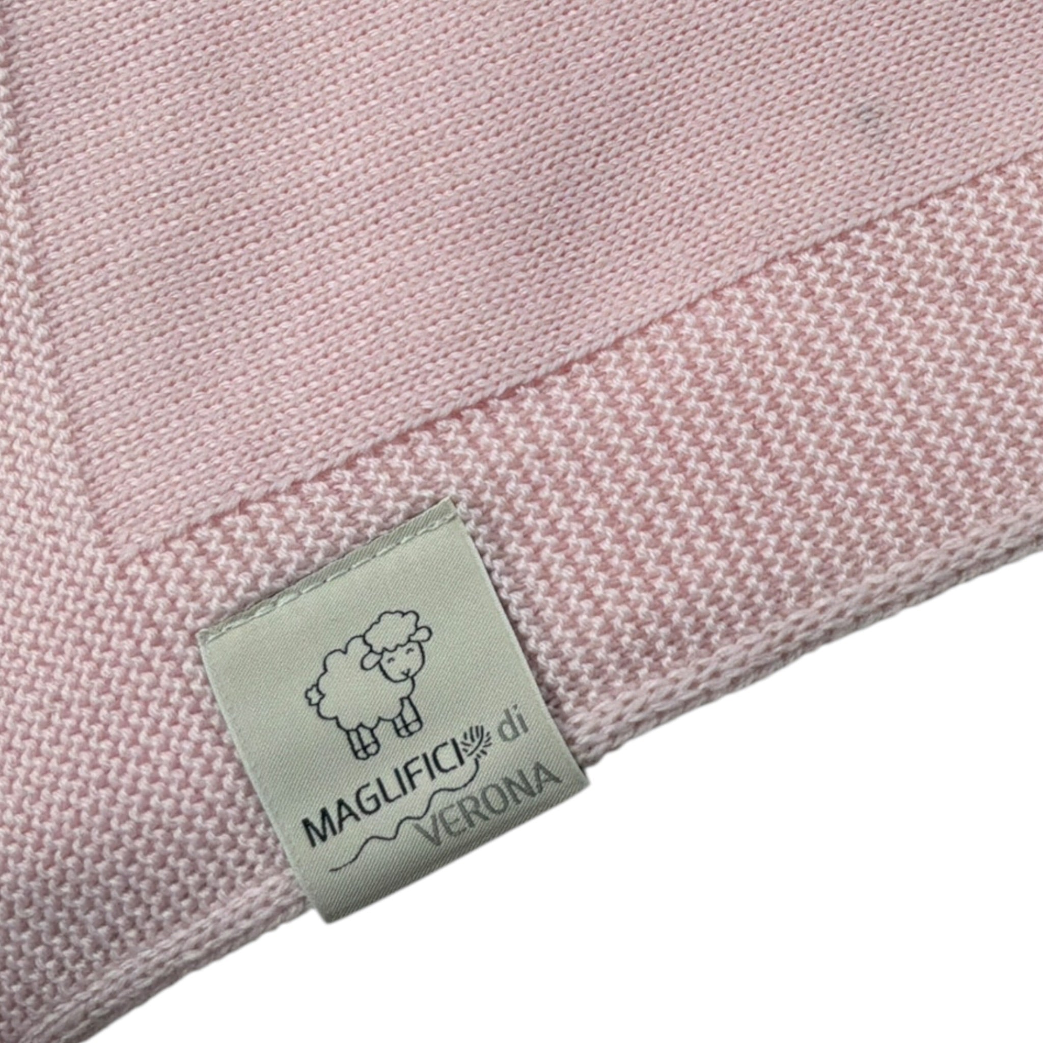 Maglifici Di Verona Coperta tinta unita Rosa per Neonata 045286 ROSA MAGLIFICI DI VERONA 