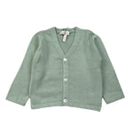 Maglifici Di Verona Cardigan tinta unita con Bottoni Verde per Neonata 045355 VERDE MAGLIFICI DI VERONA 