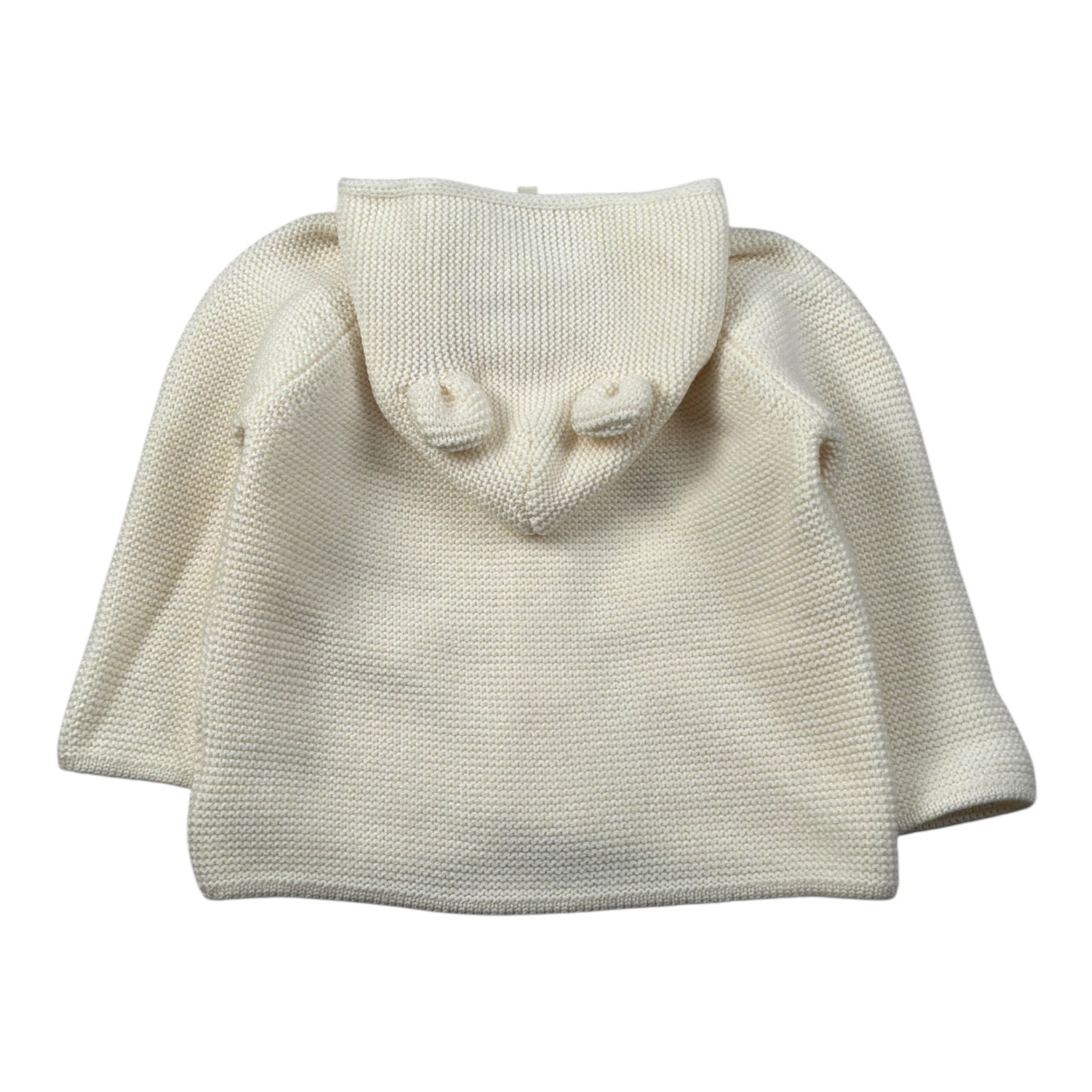 Maglifici Di Verona Cardigan tinta unita con Cappuccio Panna per Neonata 045410 PANNA MAGLIFICI DI VERONA 
