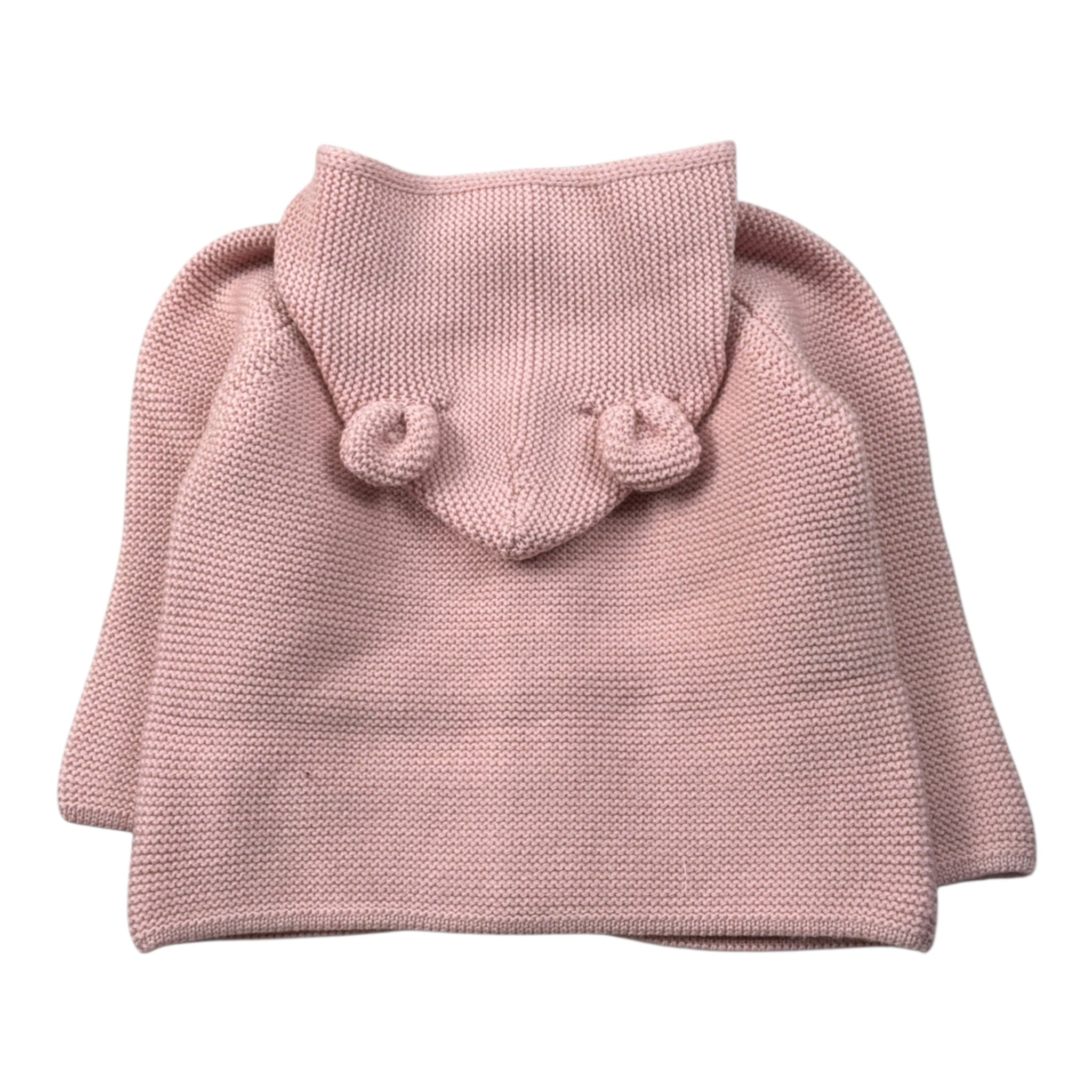 Maglifici Di Verona Cardigan tinta unita con Cappuccio Rosa per Neonata 045420 ROSA MAGLIFICI DI VERONA 