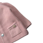 Maglifici Di Verona Cardigan tinta unita con Cappuccio Rosa per Neonata 045420 ROSA MAGLIFICI DI VERONA 
