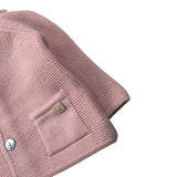 Maglifici Di Verona Cardigan tinta unita con Cappuccio Rosa per Neonata 045420 ROSA MAGLIFICI DI VERONA 