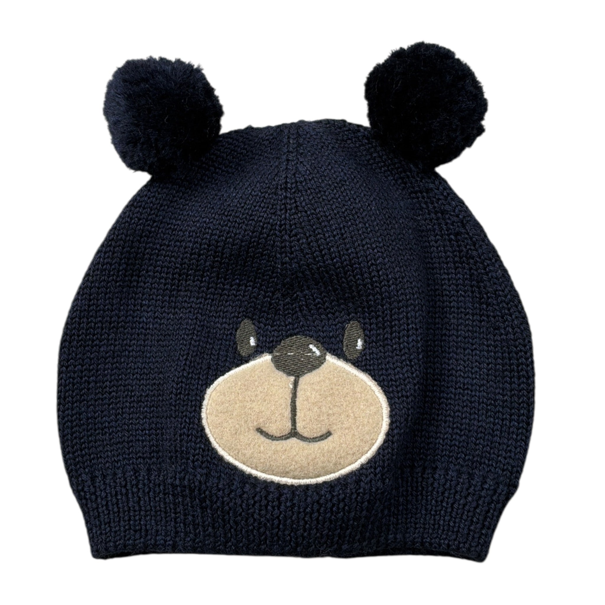 Maglifici Di Verona Cappello tinta unita con Orecchie Blu per Neonato 045421 BLU MAGLIFICI DI VERONA 